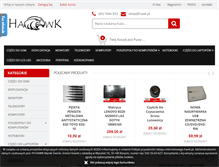 Tablet Screenshot of hawk.pl